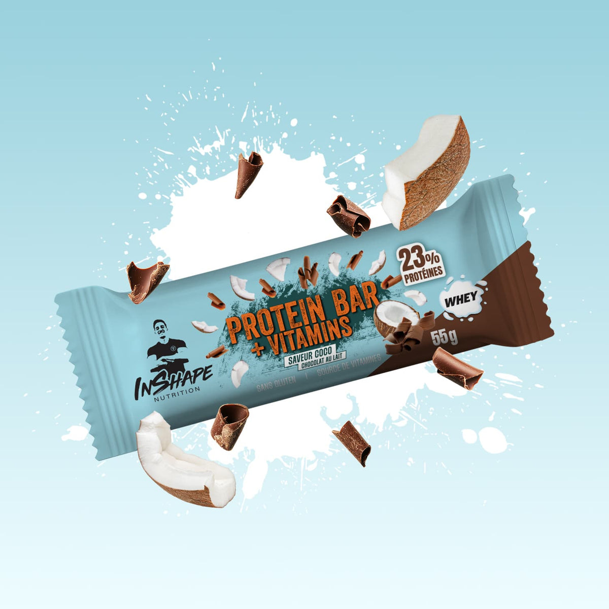 Protein bar + Vitamins 55 g